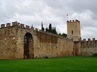 The wall protecting the Campo di Maracoli