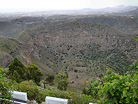 The caldera was formed about 2000 years ago during the last volcanic eruption on Gran Canaria.