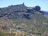 The Roque Nublo or "clouded rock" is one of the most distinctive landmarks on the island.