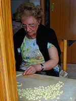 Orecchiette means "little ears" on account of their shape.