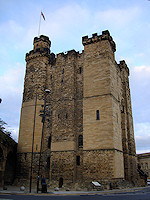 The Newcastle Keep is part of the fortification that gave Newcastle its name