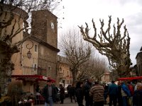 The truffle market at Richerenches.