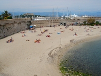 With regard to beaches, you coud do better than Antibes.