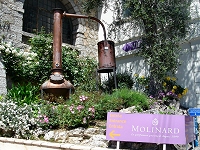 Distillation was one of the methods of extracting the oils from flowers.