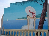 Seaside mural