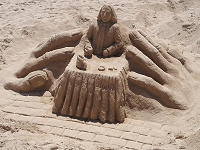 Just your run-of-the-mill sand sculpture.