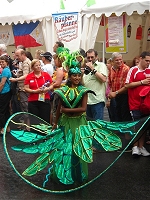 Trinidad & Tobago dancer from the parade