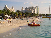The Riu is one of the most glamorous hotels in Aruba.