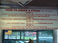 How to order a steak