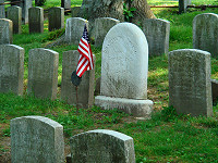 Washington Irving's gravestone